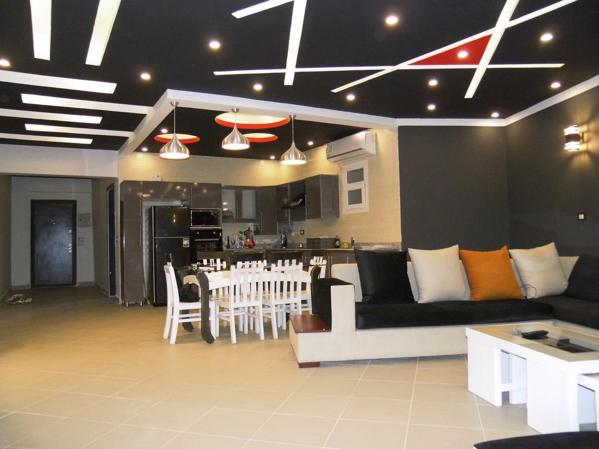 Three-Bedroom Apartment At Louly Beach Resort Ain Sukhna Ngoại thất bức ảnh